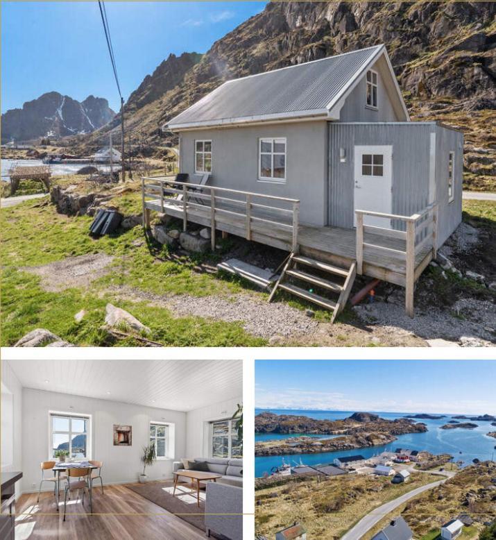 Villa Ragnahuset - Koselig Minihus I Fiskevaer Sennesvik Exterior foto